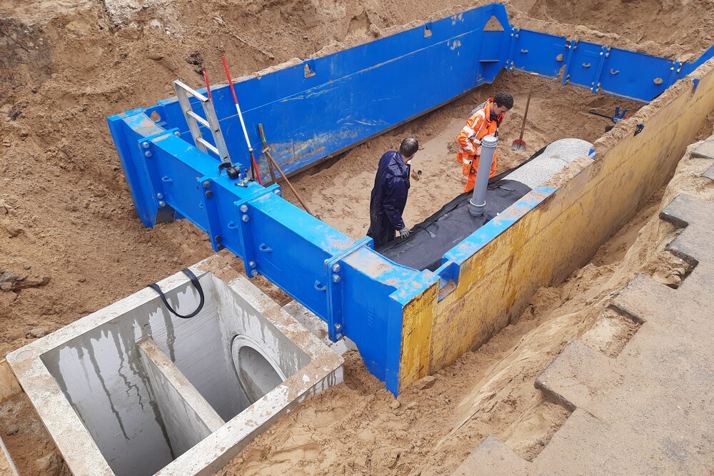 Infrascoop aan de slag in de Vogelbuurt Gennep 